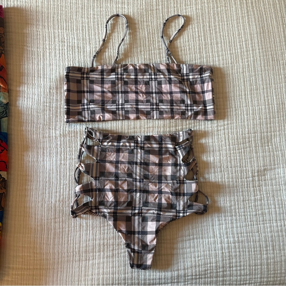 ACACIA GINGHAM SET
